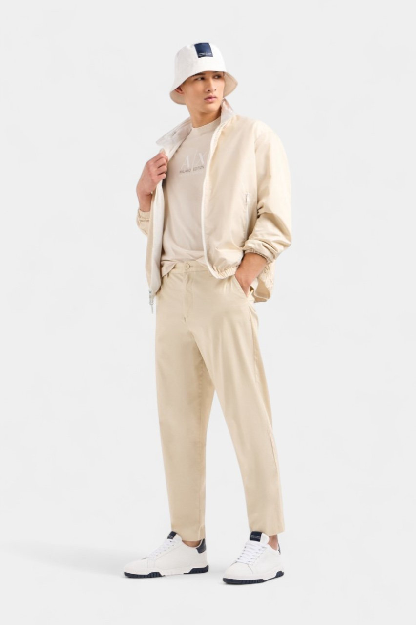 Бежева футболка 3DZTAB ZJ3VZ 1792 Armani Exchange