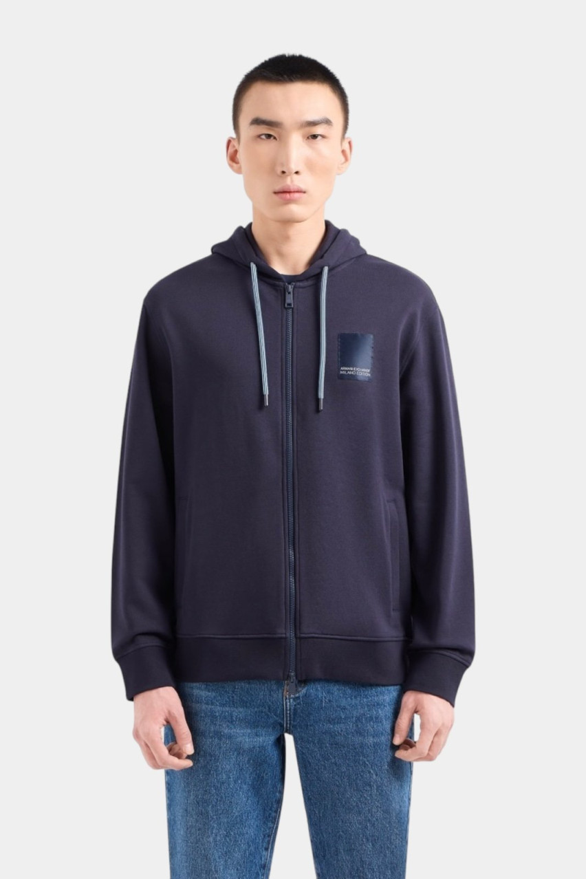 Темно-синє худі 3DZMHS ZJGGZ 15CX Armani Exchange