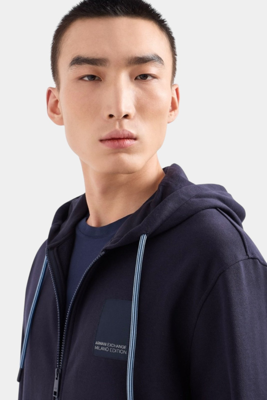 Темно-синє худі 3DZMHS ZJGGZ 15CX Armani Exchange