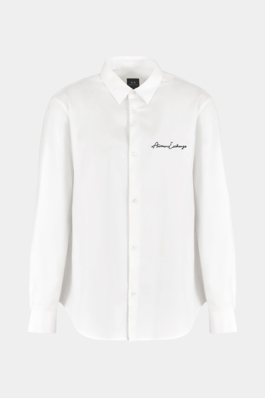 Біла сорочка 8NZC99 ZN10Z 1116 Armani Exchange