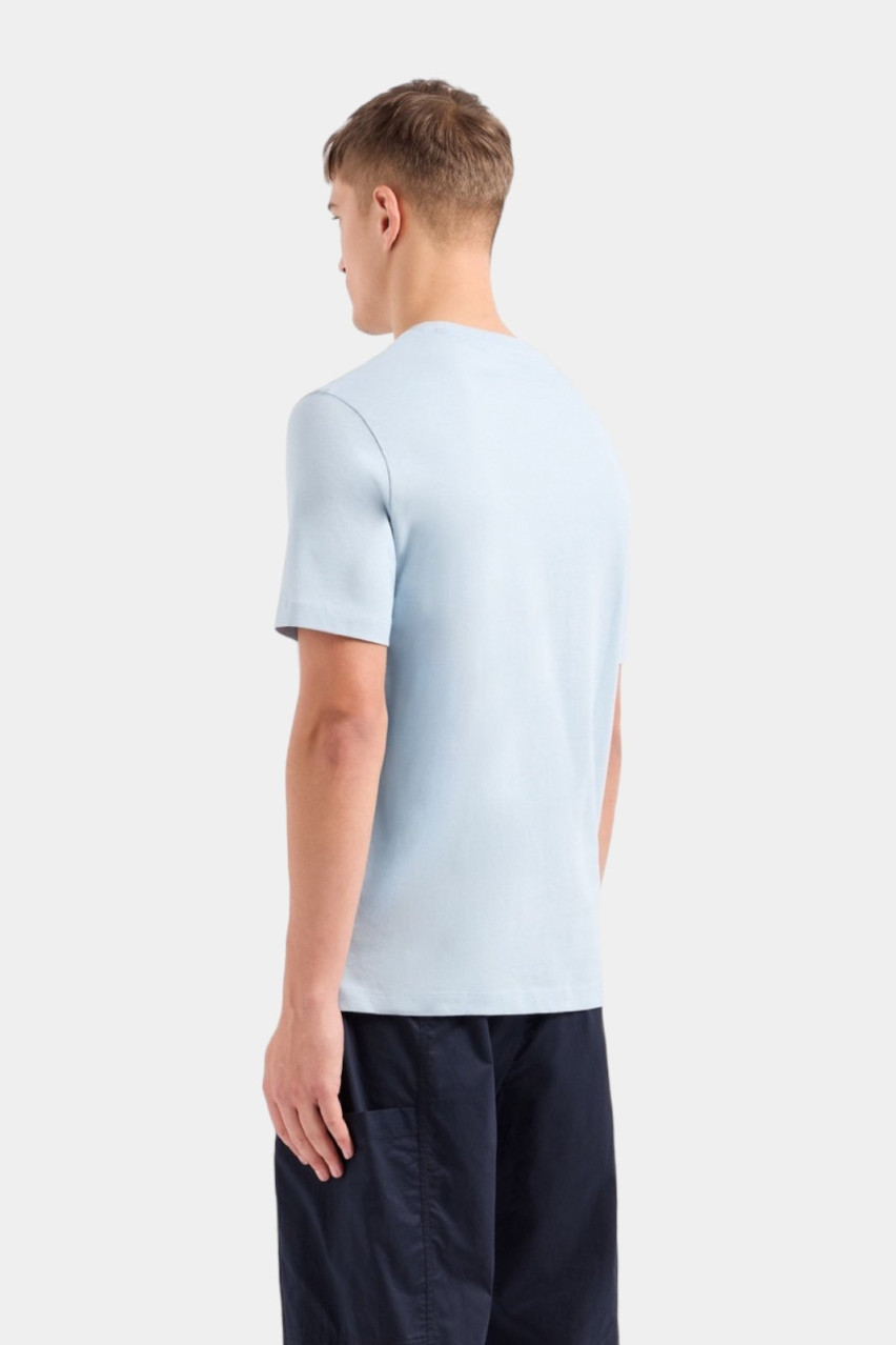 Блакитна футболка 3DZTLG ZJ9JZ 15DB Armani Exchange