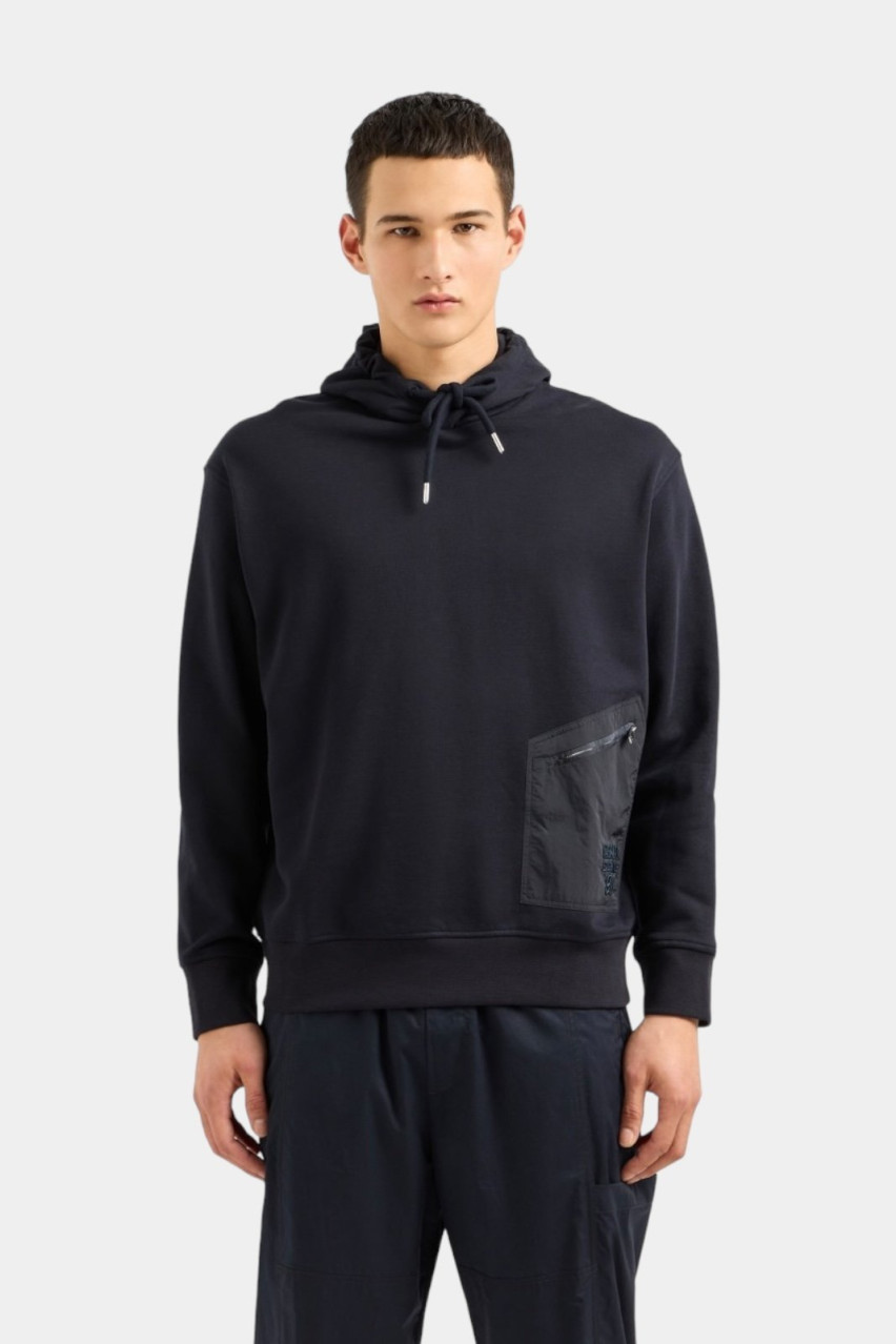 Темно-синє худі 3DZMLL ZJ4XZ 1583 Armani Exchange