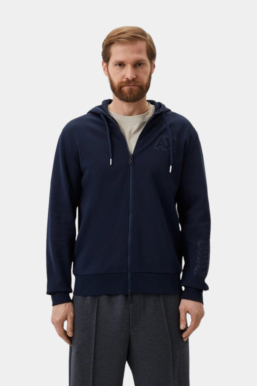 Синє худі 3DZMAE ZJMAZ 15BA Armani Exchange