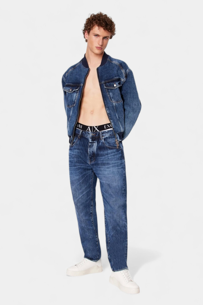 Сині джинси 3DZJ82 Z1Y4Z 1500 Armani Exchange