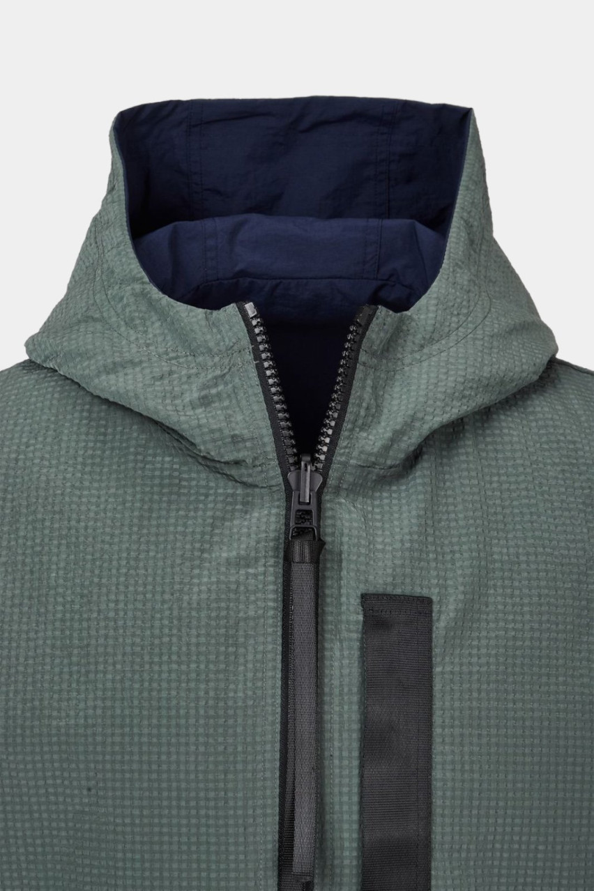 Зелено-синя вітрівка 3DZB23 ZN4FZ 6832 Armani Exchange