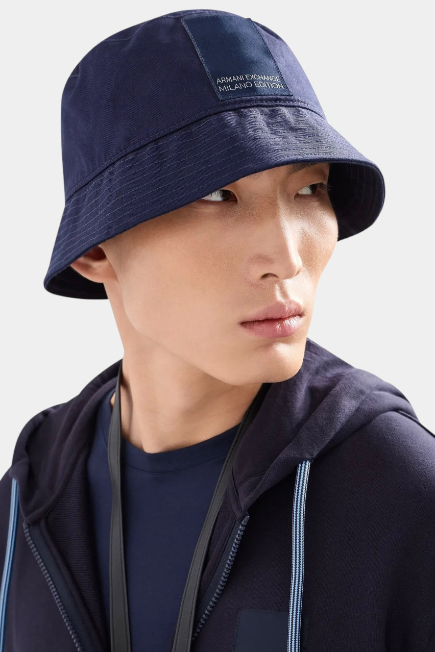 Темно-синя панама 954703 4R106 62636 Armani Exchange