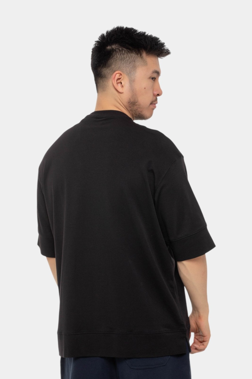 Чорна базова футболка 6DZMJS ZJNLZ 1200 Armani Exchange