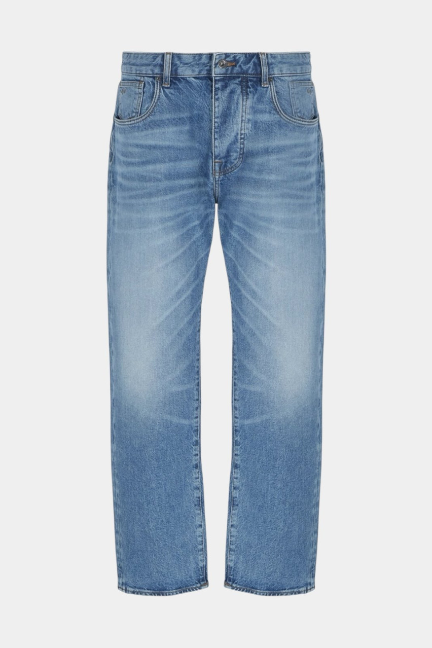 Блакитні джинси J82 вільного крою 6DZJ82 Z1TSZ 1500 Armani Exchange