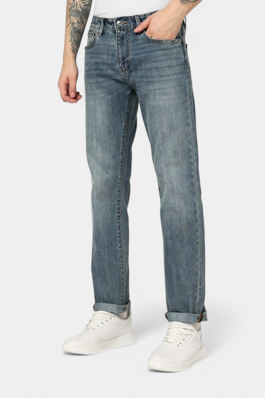 Сині джинси J16 прямого крою 6DZJ16 Z1ZPZ 1500 Armani Exchange