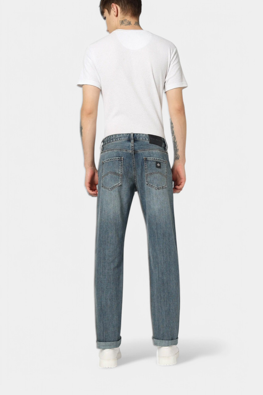 Сині джинси J16 прямого крою 6DZJ16 Z1ZPZ 1500 Armani Exchange