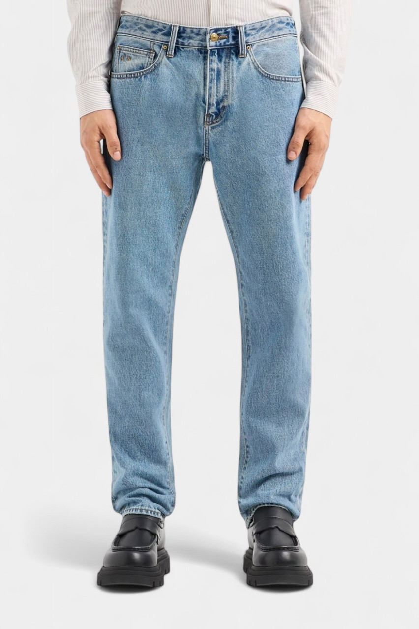 Блакитні джинси J16 прямого крою з бавовни ASV 6DZJ16 Z1ZSZ 25EV Armani Exchange
