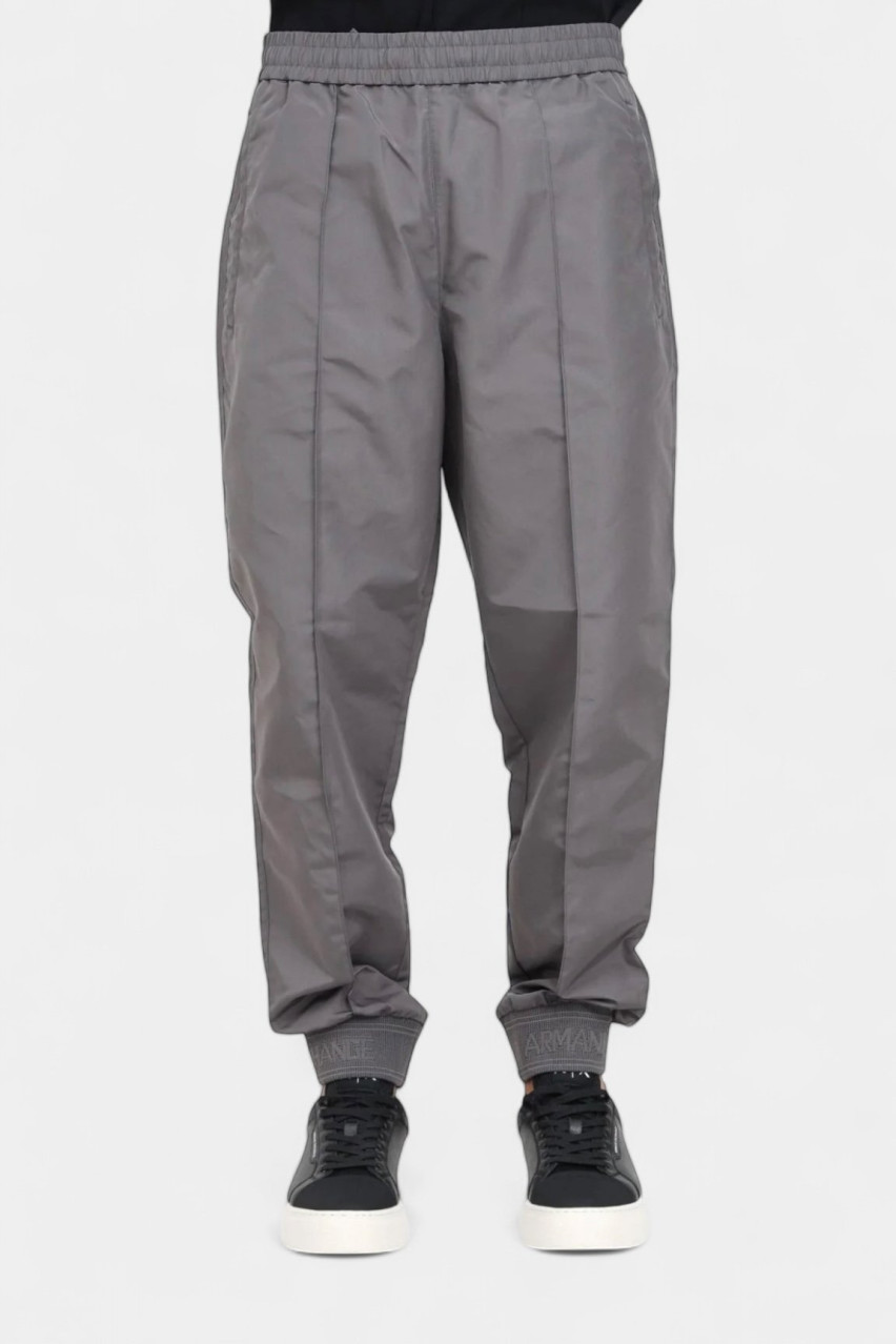 Сірі брюки зі складками та кишенями позаду 6DZPL8 ZN5KZ 19AA Armani Exchange