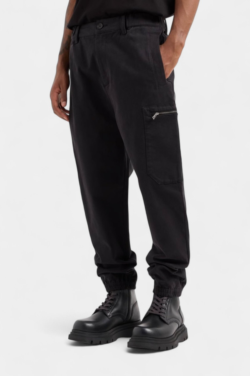 Чорні стрейчеві чіноси-карго 6DZP21 ZN5AZ 1200 Armani Exchange