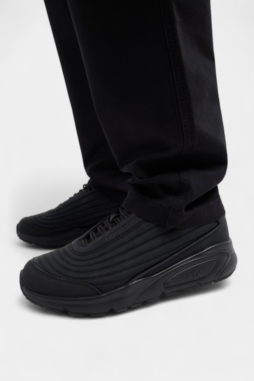 Черные брюки-чиносы из хлопкового поплина 6DZPL6 ZN5WZ 1200 Armani Exchange