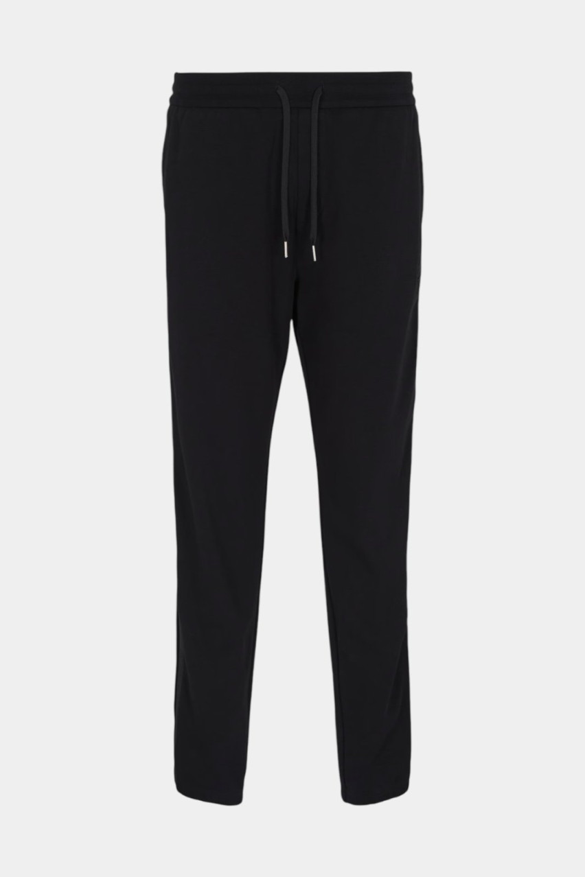 Чорні спортивні штани з бавовняного інтерлоку ASV 6DZPLC ZJNNZ 1200 Armani Exchange