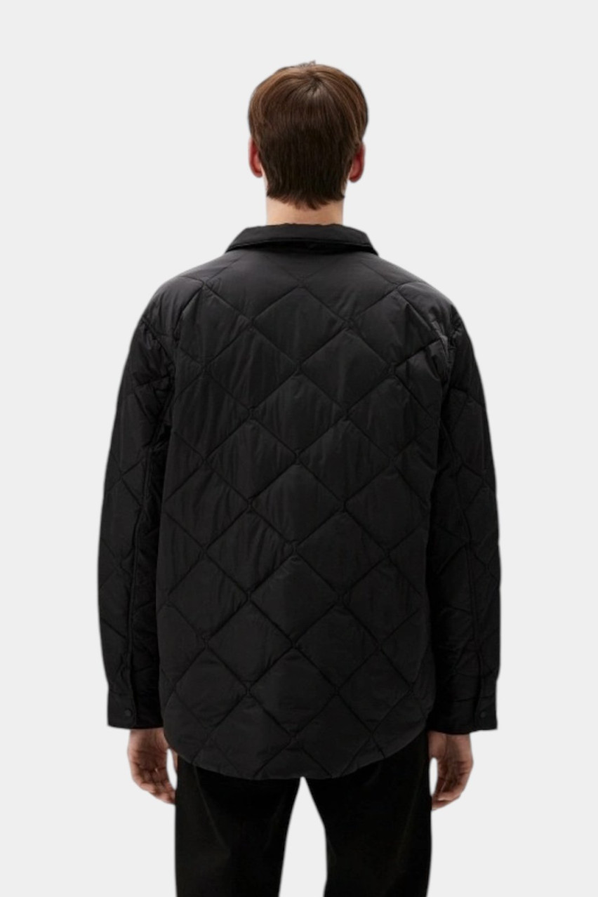 Черный стеганый пуховик на кнопках 6DZB04 ZN4XZ 1200 Armani Exchange