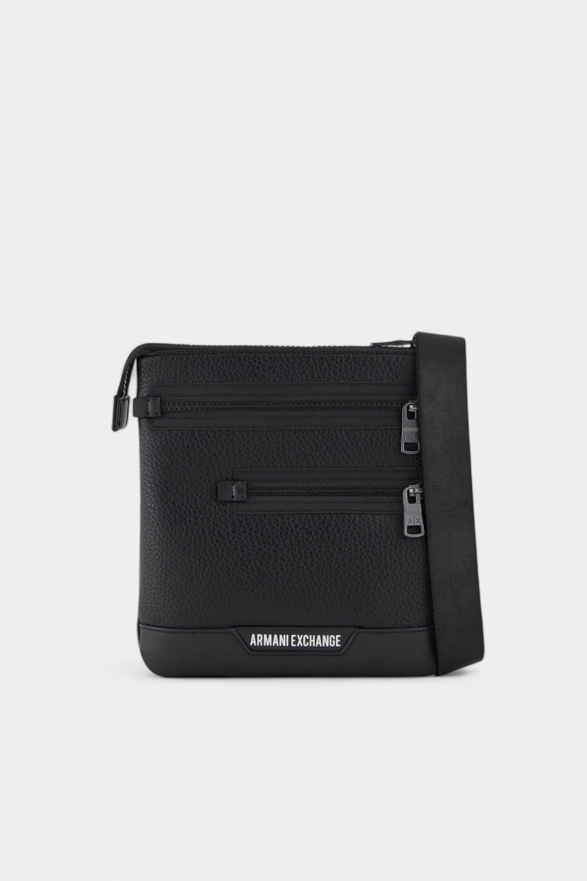 Черная сумка кросс-боди из переработанного материала 952715 4F863 00020 Armani Exchange