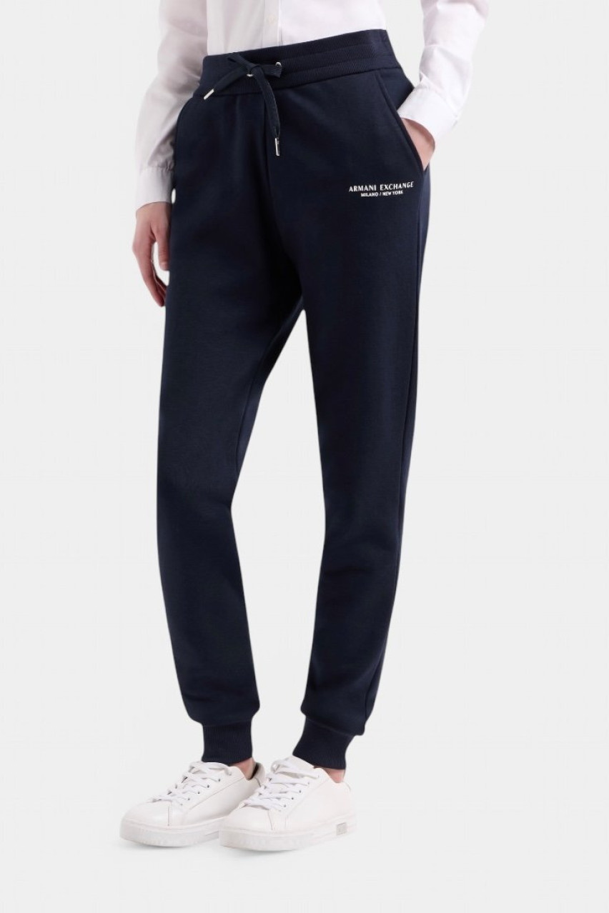 Темно-синие спортивные штаны Milano/New York 8NYPBA YJE5Z 1510 Armani Exchnage