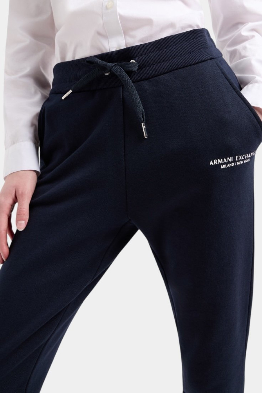 Темно-синие спортивные штаны Milano/New York 8NYPBA YJE5Z 1510 Armani Exchnage