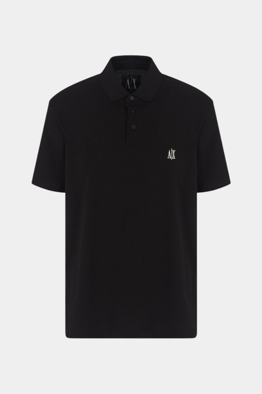Черное поло XM000367 AF13022 UC001 Armani Exchange