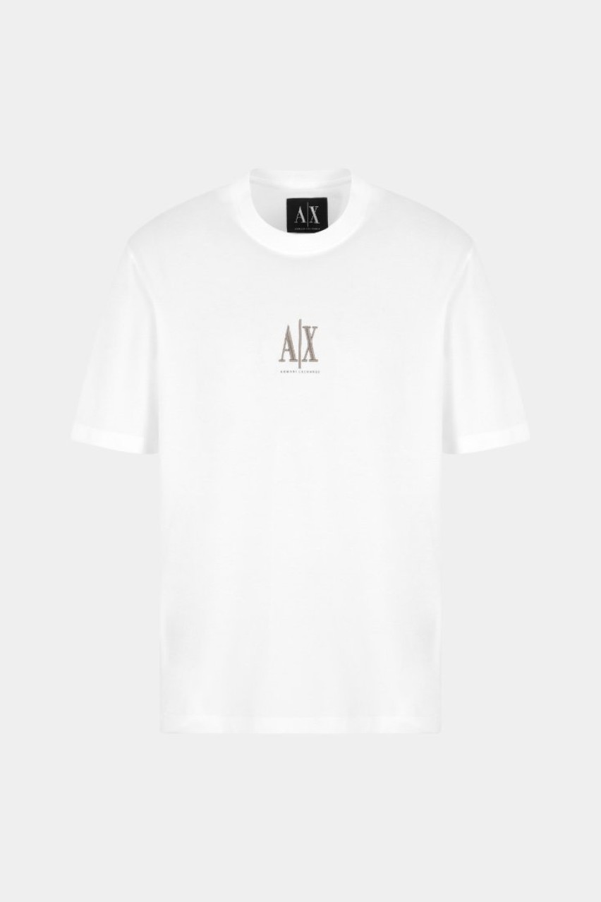 Біла футболка стандартного крою XM000363 AF12308 U0009 Armani Exchange