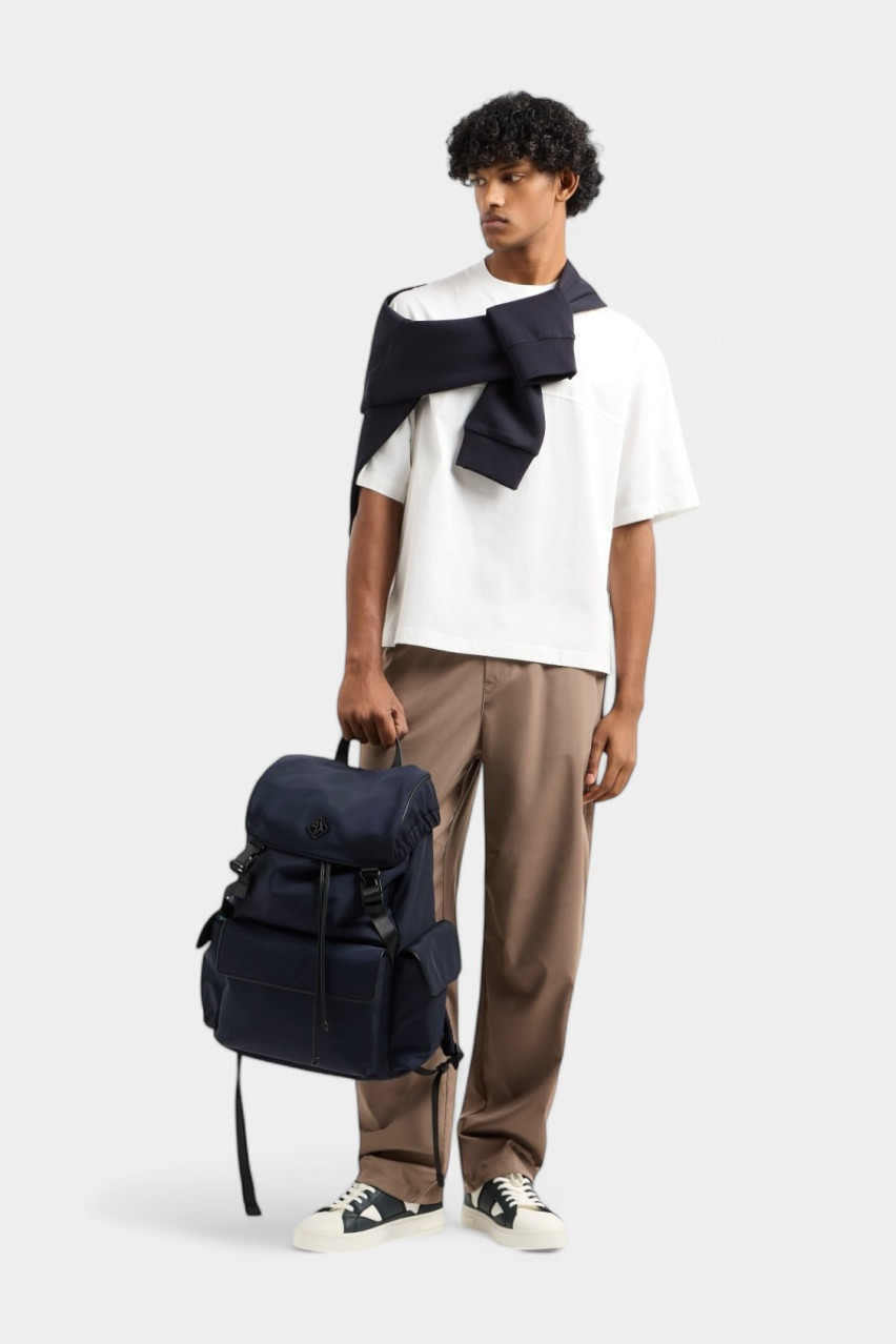 Біла футболка з мерсеризованої бавовни XM000359 AF10364 U0009 Armani Exchange