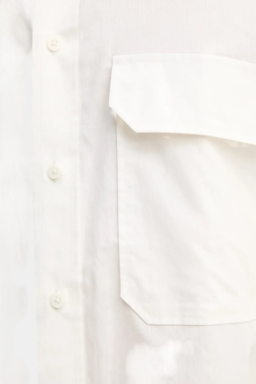 Белая рубашка с короткими рукавами XM000449 AF13167 U0009 Armani Exchange