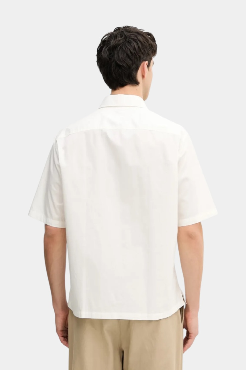 Белая рубашка с короткими рукавами XM000449 AF13167 U0009 Armani Exchange