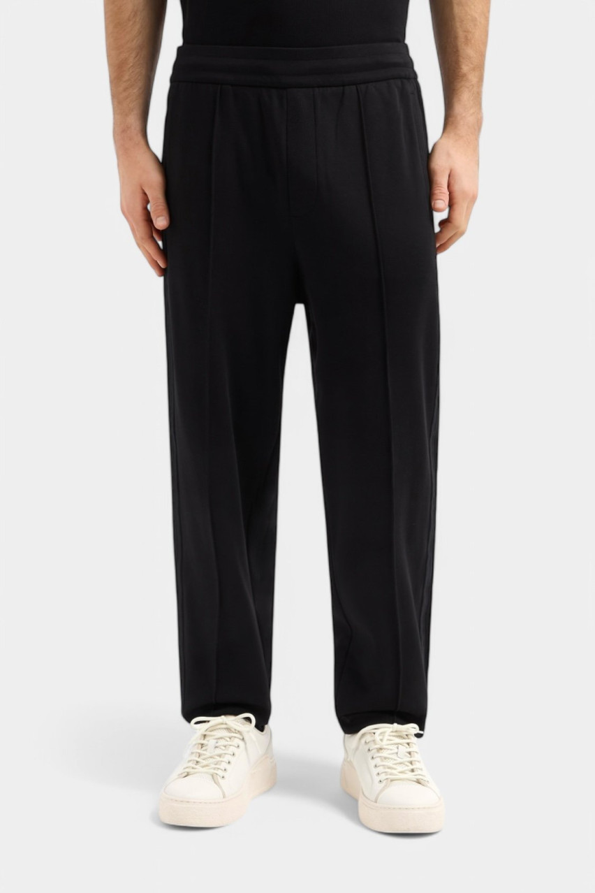 Чорний спортивний костюм з логотипною стрічкою XM000311 AF10365 UC001, XM000308 AF10365 UC001 Armani Exchange