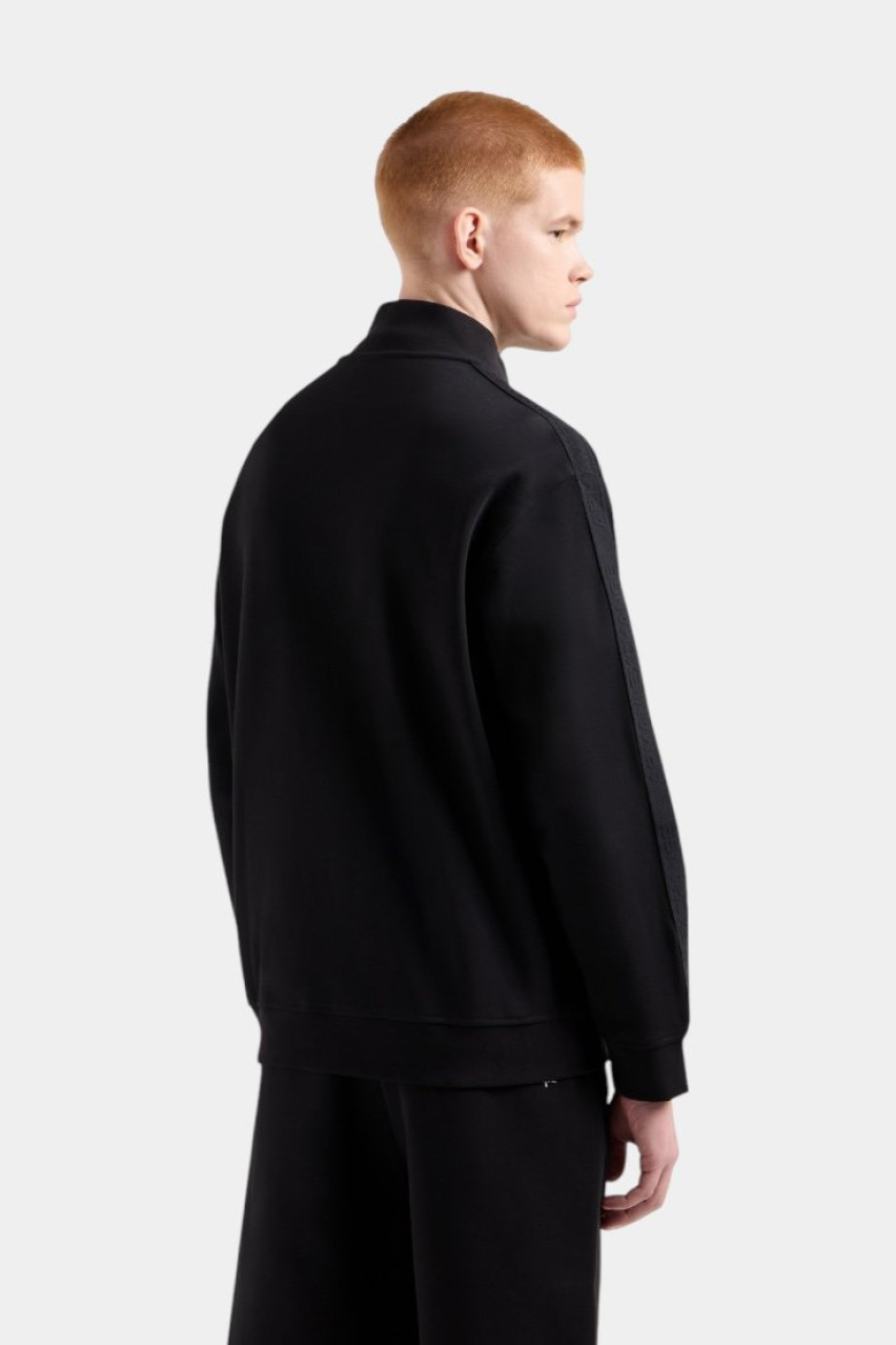 Чорний спортивний костюм з логотипною стрічкою XM000311 AF10365 UC001, XM000308 AF10365 UC001 Armani Exchange