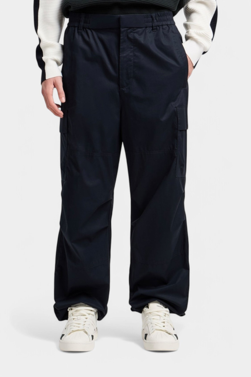 Темно-сині оверсайз карго з бавовняного твілу XM000200 AF11882 UB101 Armani Exchange