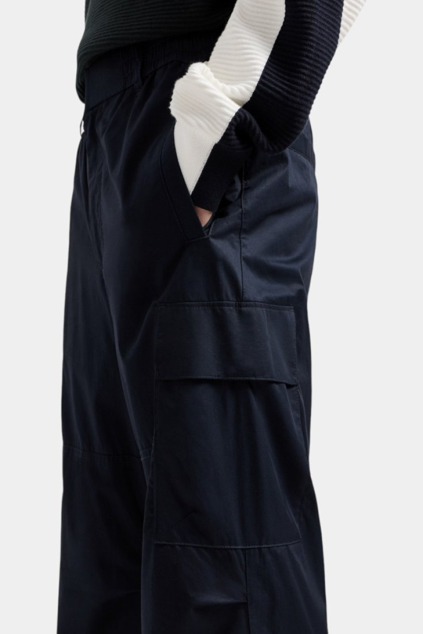 Темно-сині оверсайз карго з бавовняного твілу XM000200 AF11882 UB101 Armani Exchange