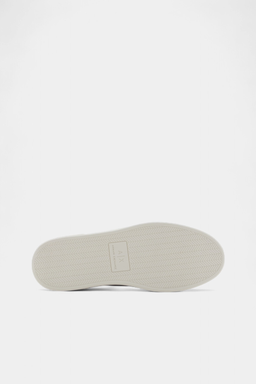 Темно-синие замшевые кеды с логотипом XUX253 XV868 01826 Armani Exchange