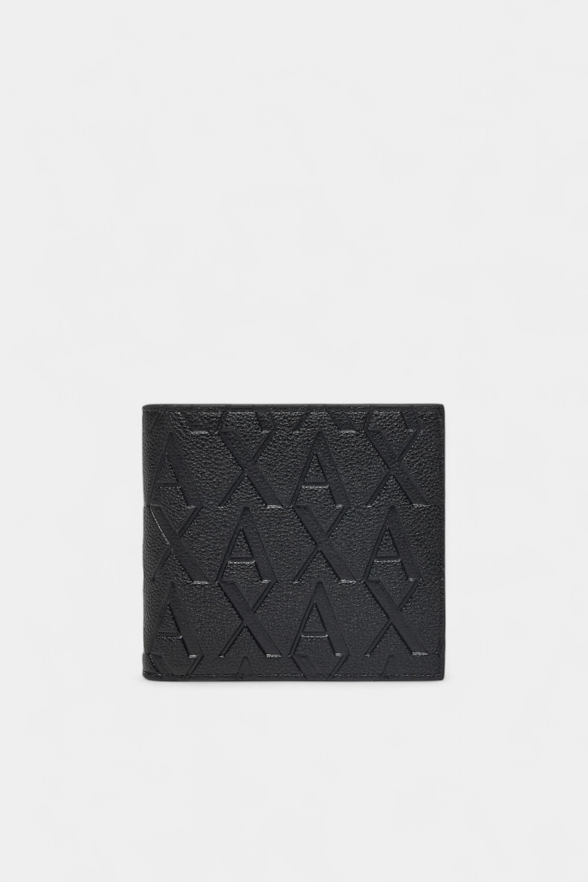 Черный набор с кошельком и кардхолдером XM001273 AF12133 UC001 Armani Exchange