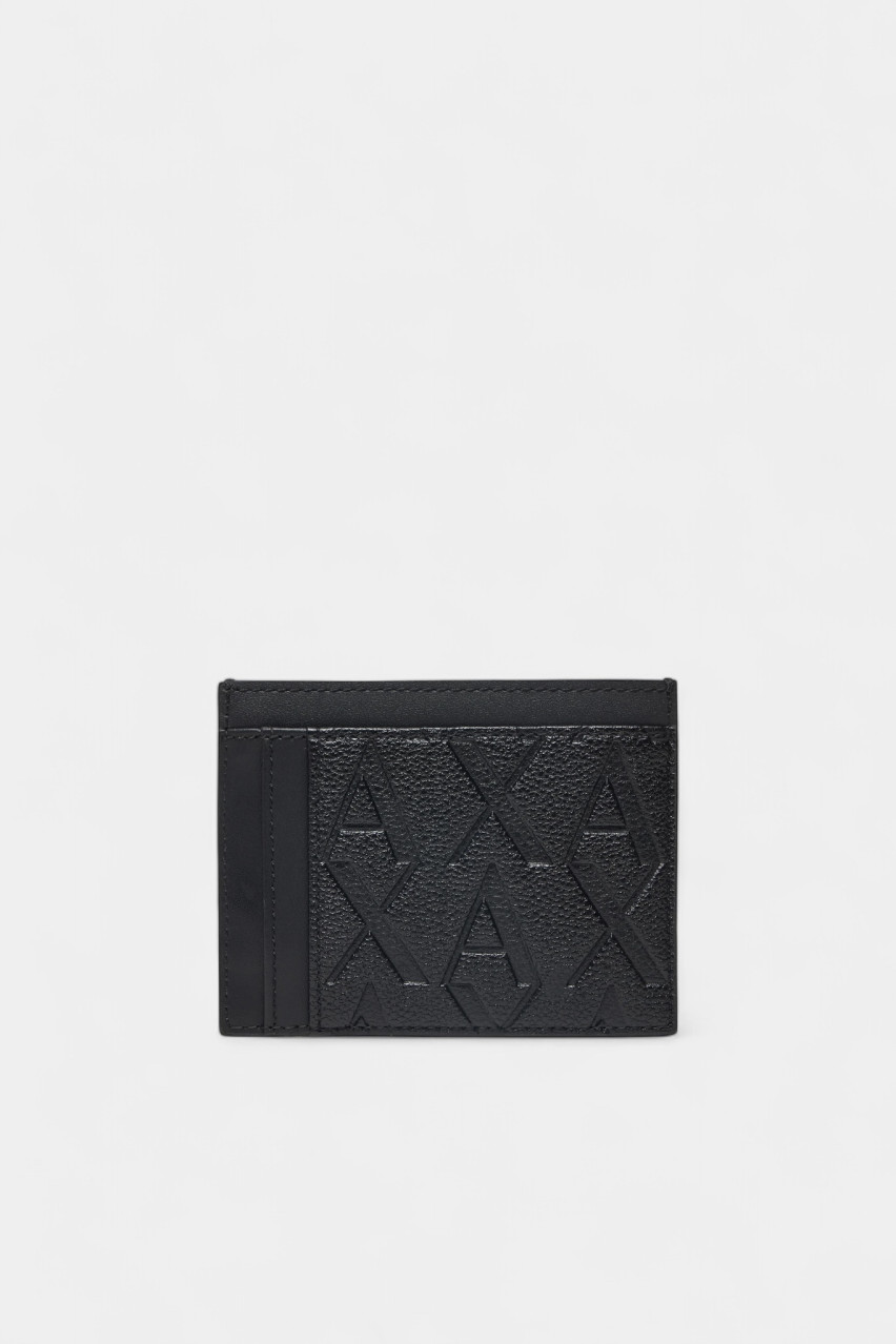 Черный набор с кошельком и кардхолдером XM001273 AF12133 UC001 Armani Exchange