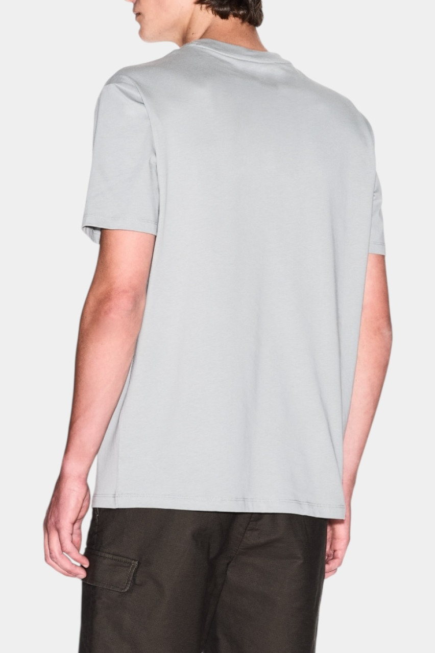Сіра футболка стандартного крою з фото-принтом XM000565 AF10356 U8051 Armani Exchange