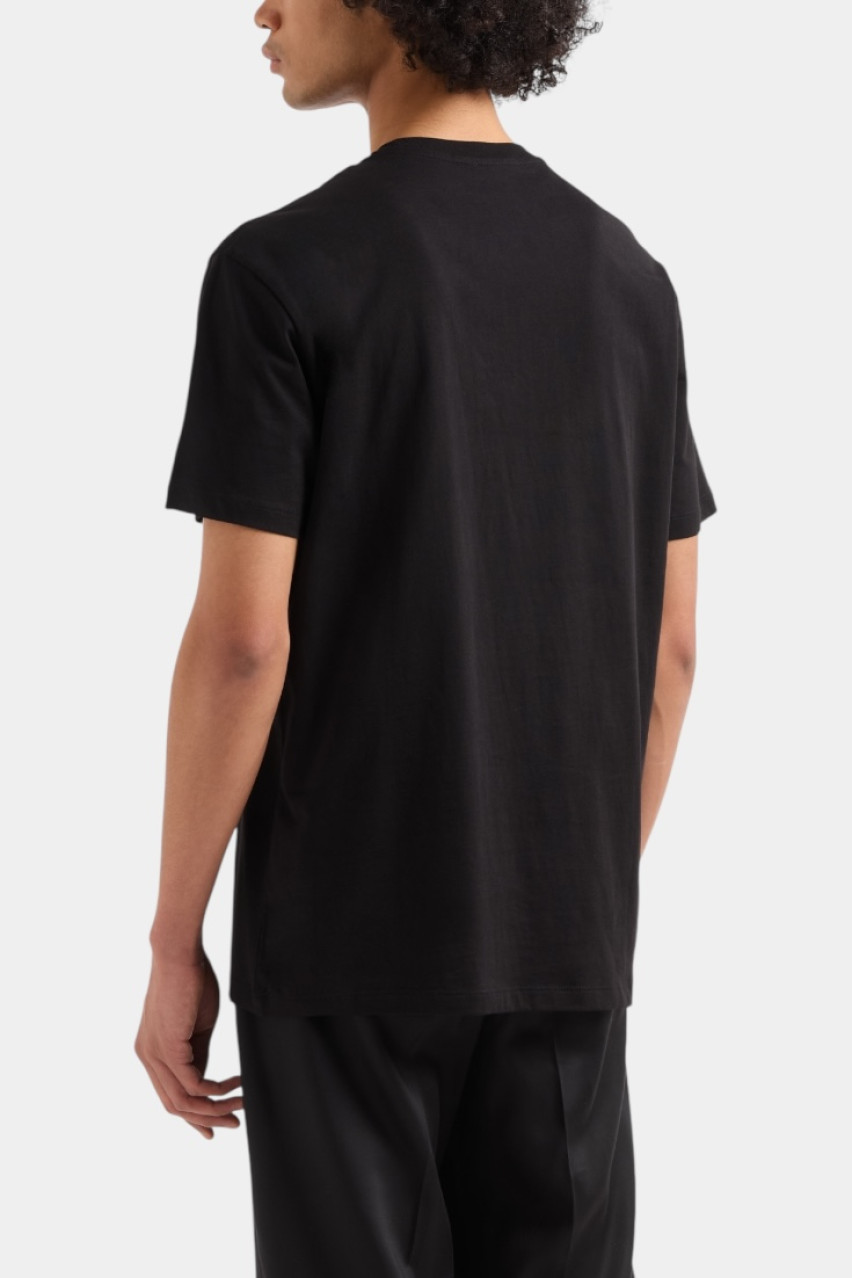 Черная футболка стандартного кроя с логотипом XM000767 AF12308 UC001 Armani Exchange
