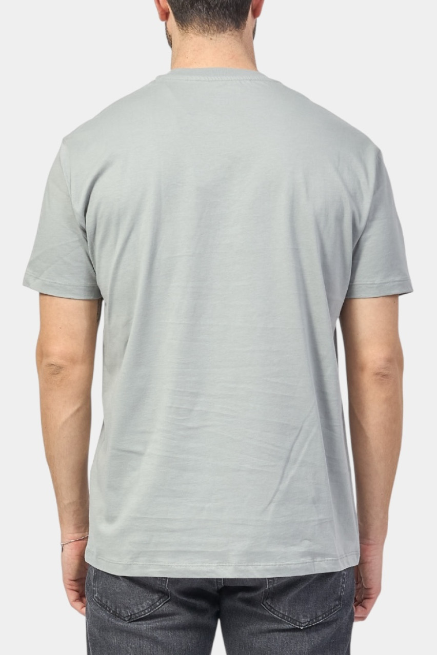 Сіра футболка стандартного крою з логотипом XM000767 AF12308 U8051 Armani Exchange