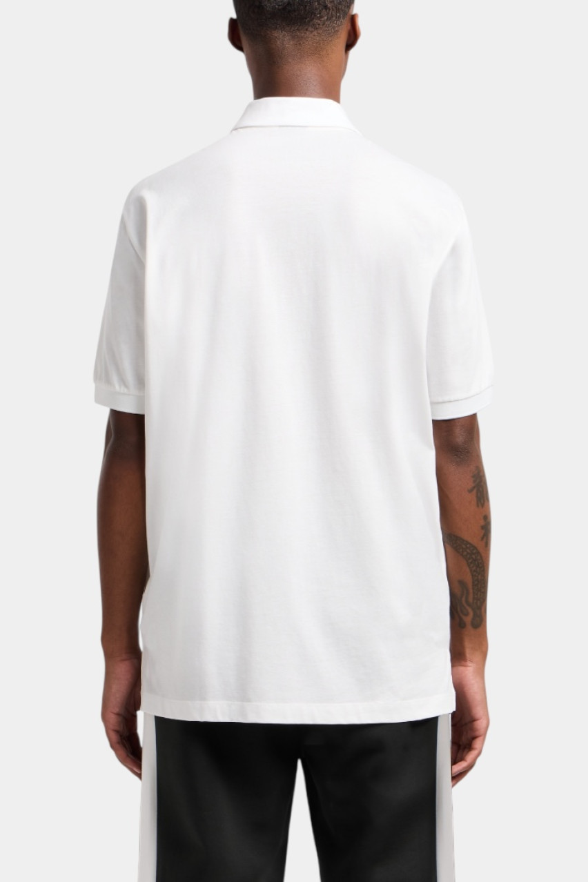 Белое поло стандартного кроя с логотипом XM000222 AF10364 U0009 Armani Exchange