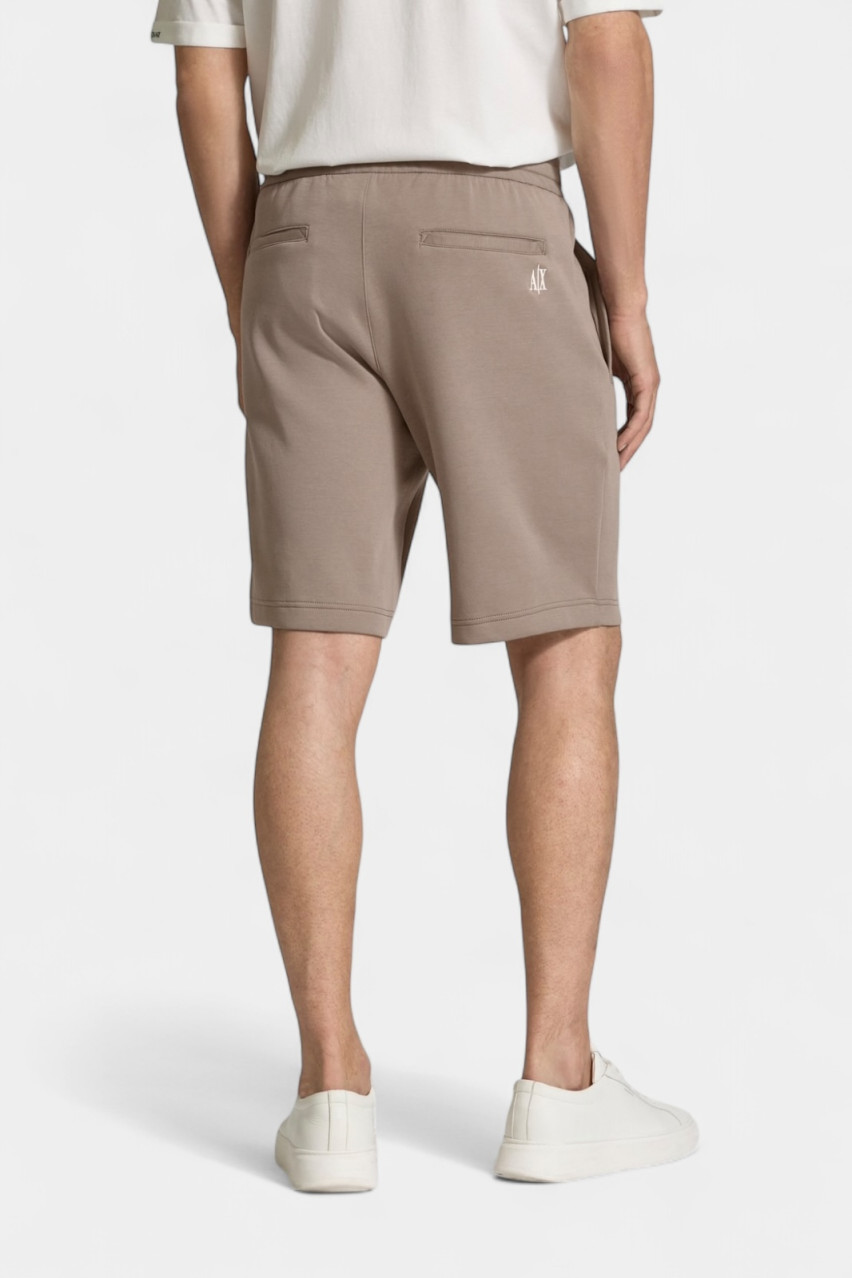 Бежевые хлопковые шорты XM000372 AF10818 U6107 Armani Exchange