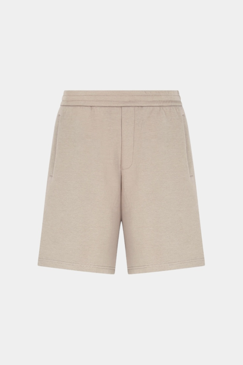 Бежевые базовые шорты из эластичного хлопка XM000483 AF10818 U6167 Armani Exchange