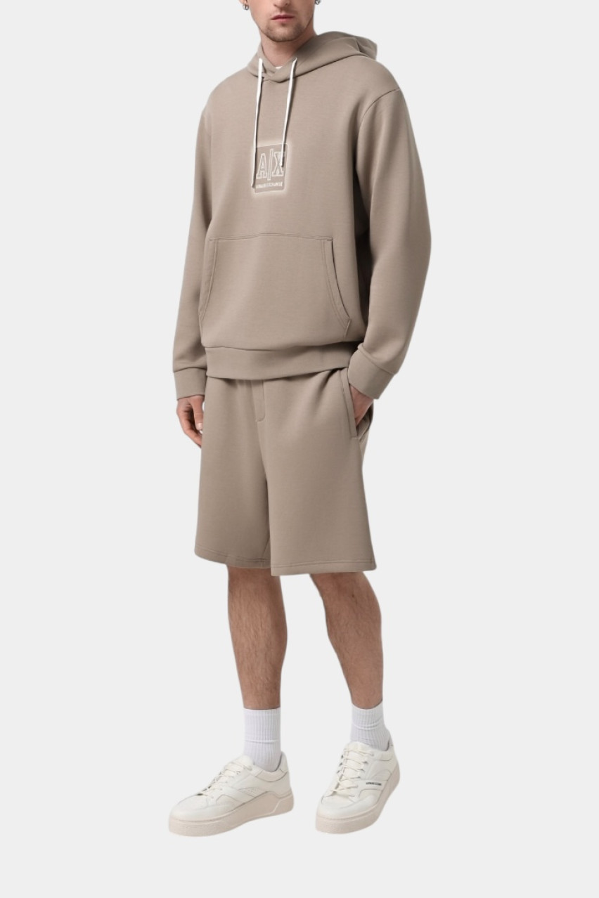 Бежевые базовые шорты из эластичного хлопка XM000483 AF10818 U6167 Armani Exchange