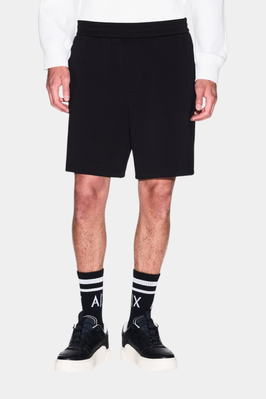 Черные базовые шорты из эластичного хлопка XM000483 AF10818 UC001 Armani Exchange