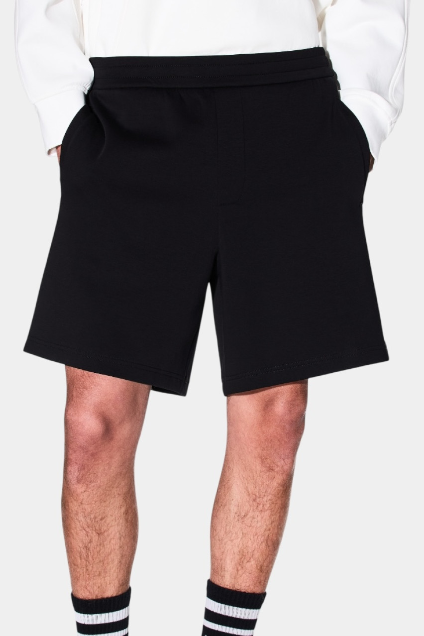 Черные базовые шорты из эластичного хлопка XM000483 AF10818 UC001 Armani Exchange