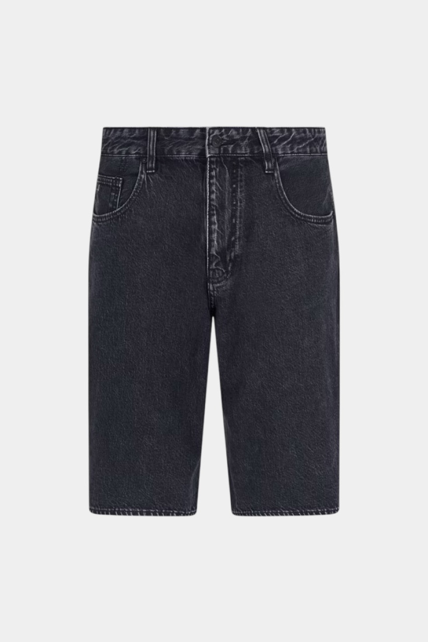 Темно-серые джинсовые шорты широкого кроя XM000658 AF13366 M8001 Armani Exchange