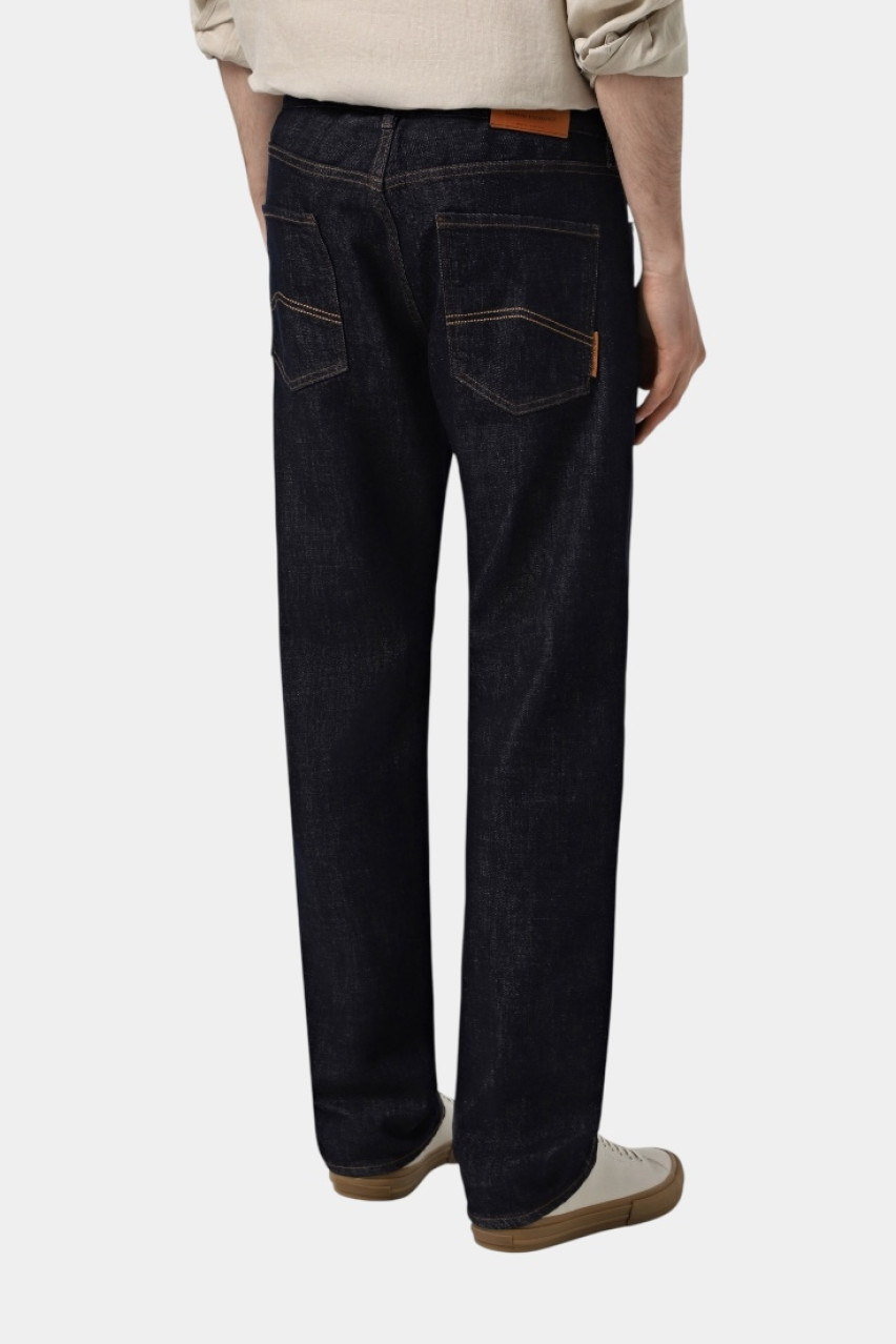 Темно-сині джинси прямого крою з контрастними швами XM000069 AF12284 MB001 Armani Exchange