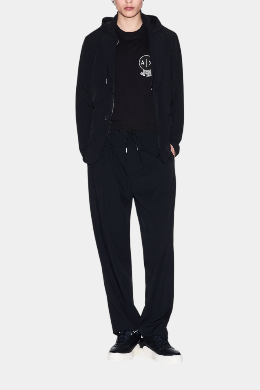 Чорні кежуал брюки XM000411 AF10357 UC001 Armani Exchange