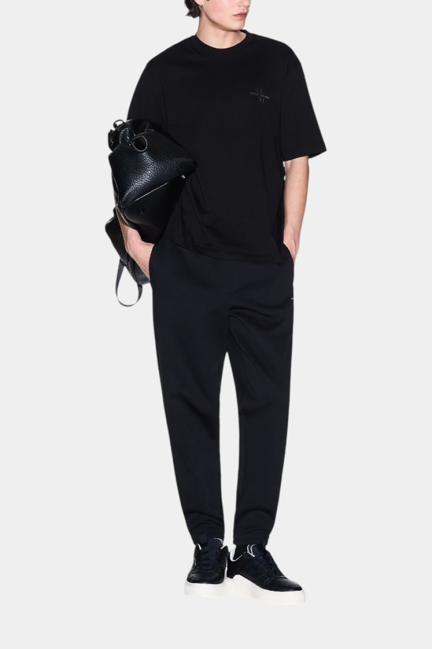 Черные спортивные брюки с логотипом XM000516 AF13047 MC105 Armani Exchange