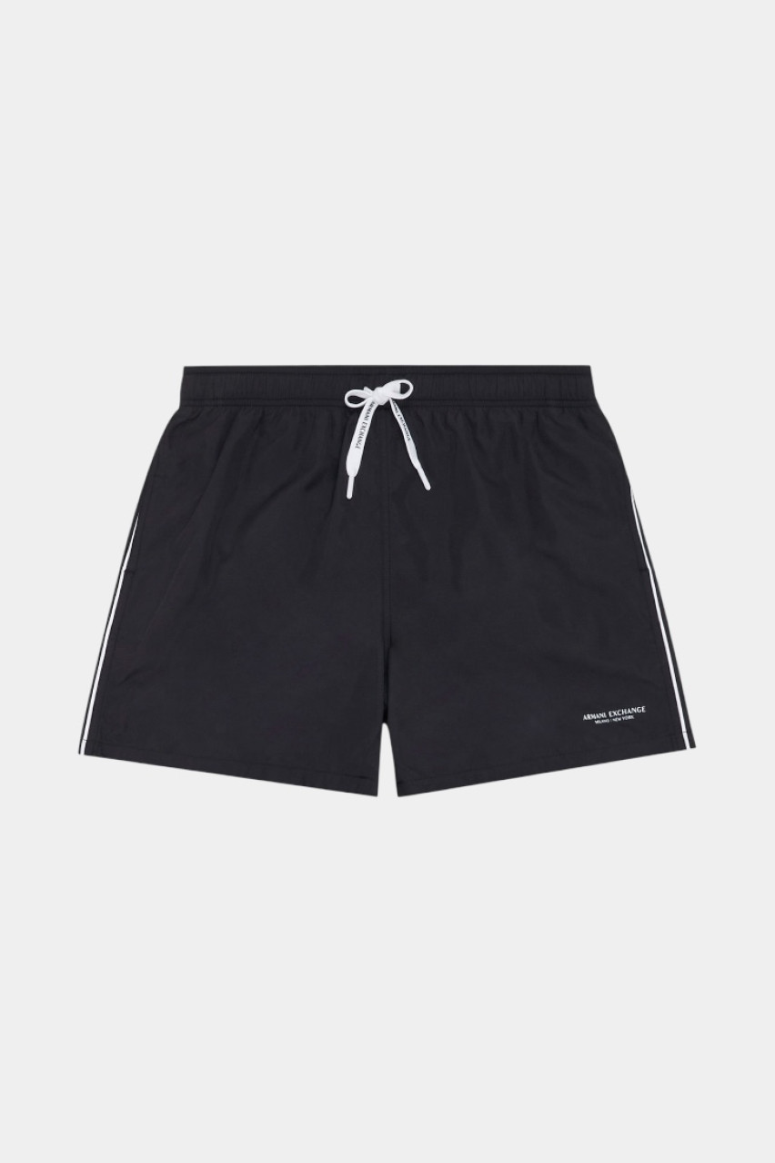 Чорні плавки-боксерки з логотипом 953035 CC630 00020 Armani Exchange