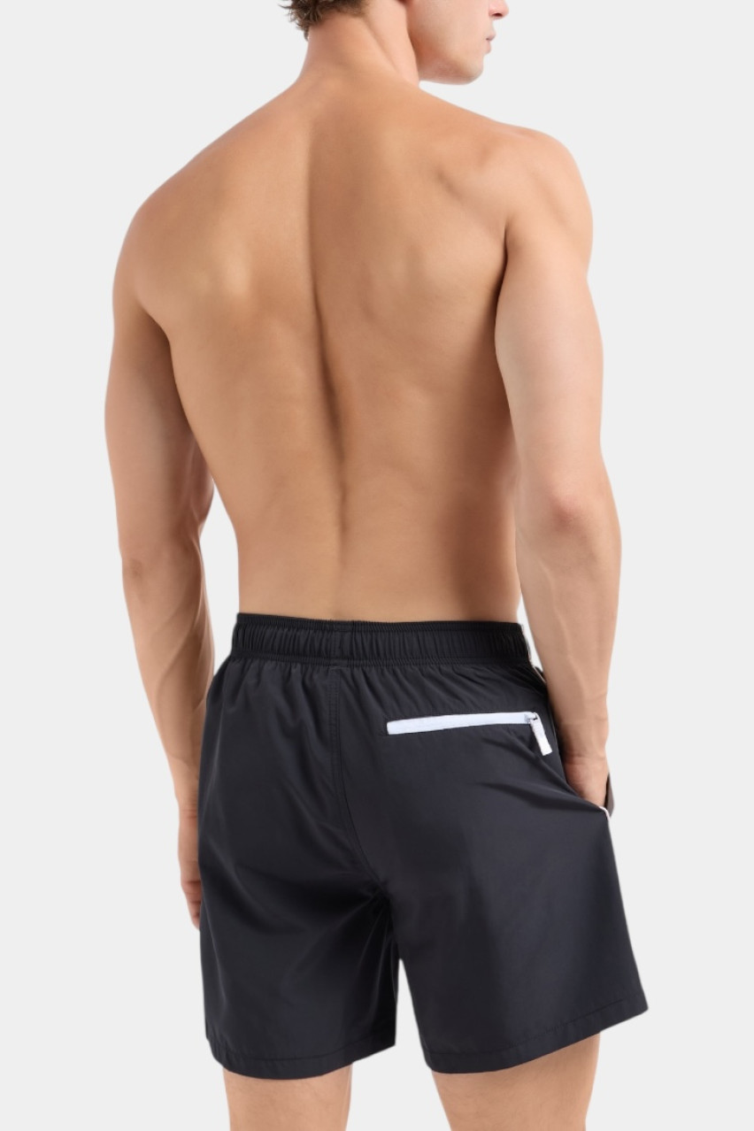 Чорні плавки-боксерки з логотипом 953035 CC630 00020 Armani Exchange